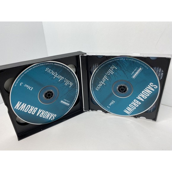 HELLO DARKNESS   -Book on CD-SANDRA BROWN  read by VICTOR SLEZAK - Picture 5 of 6